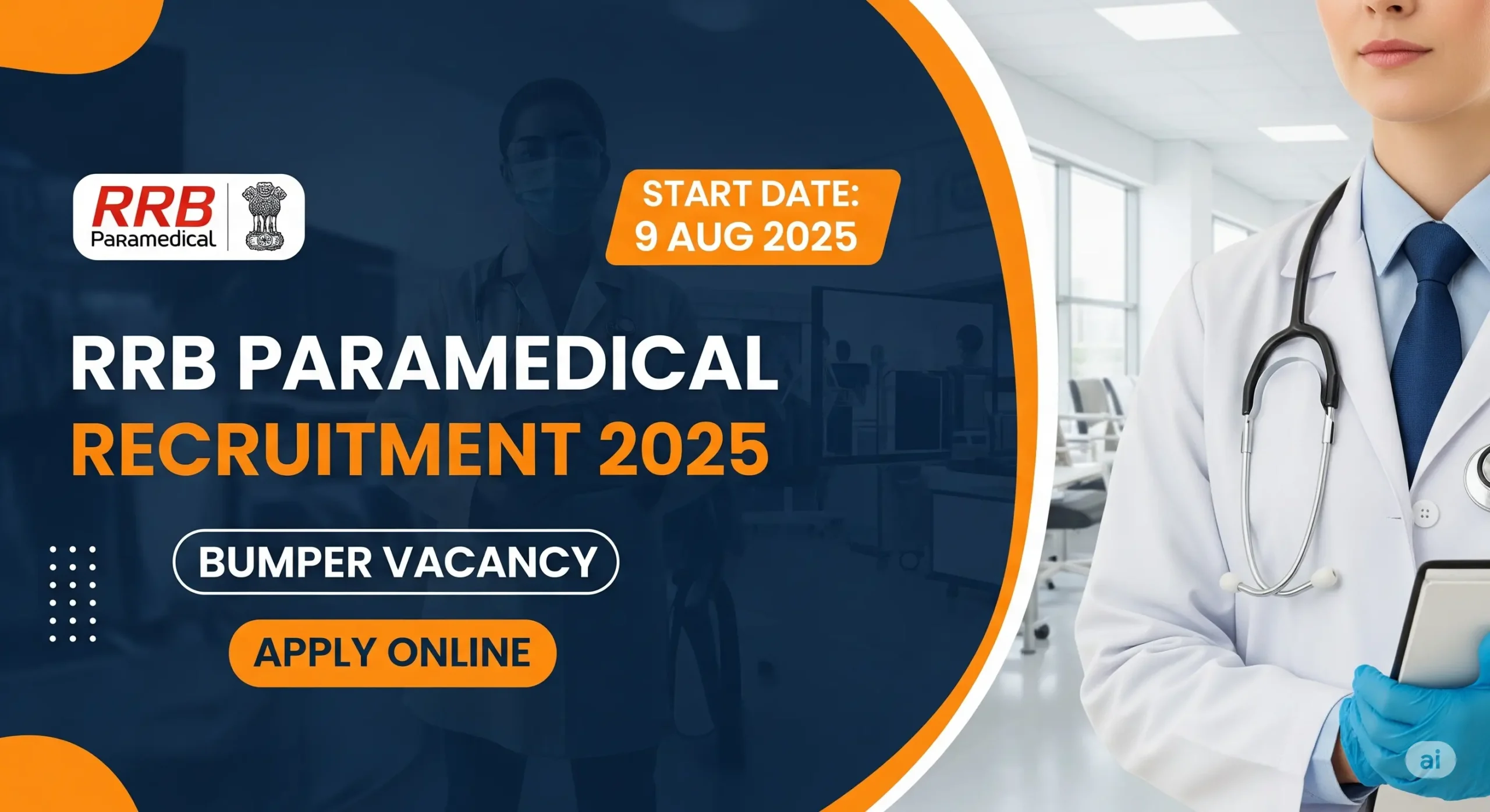 RRB Paramedical Staff Recruitment 2025