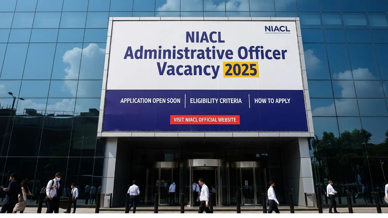 NIACL Administrative Officer Vacancy 2025