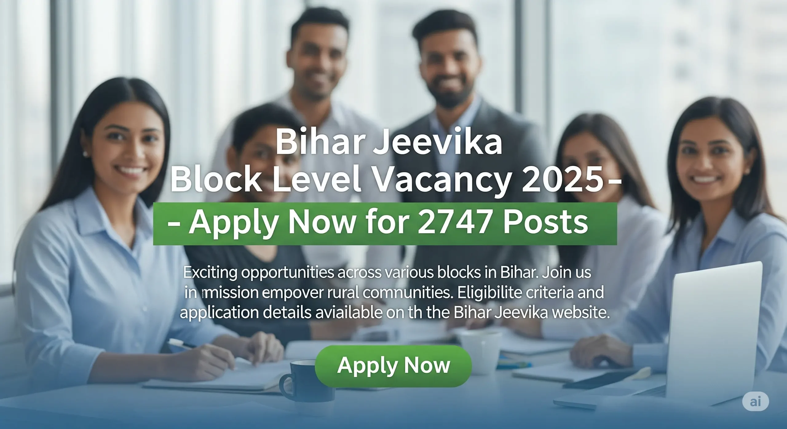 Bihar Jeevika Block Level Vacancy 2025