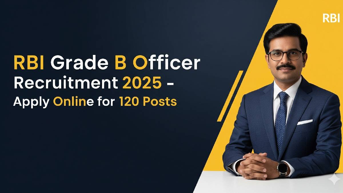 RBI Grade B Officer Recruitment 2025