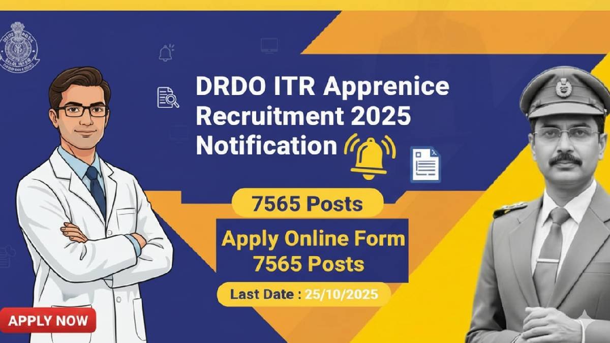 DRDO ITR Apprentice Recruitment 2025