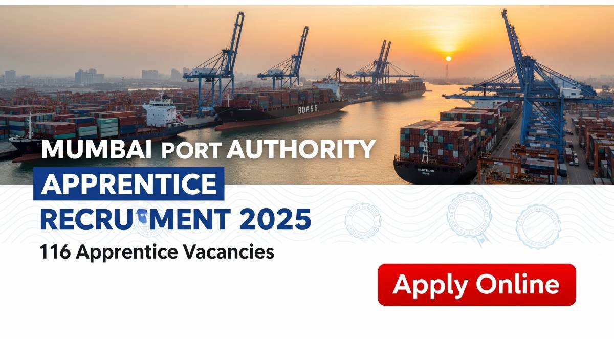 Mumbai Port Authority Apprentice Recruitment 2025