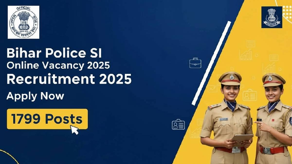 Bihar Police SI Online Vacancy 2025