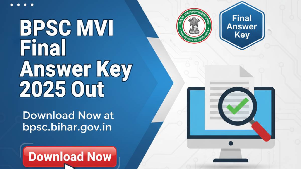 BPSC MVI Final Answer Key 2025