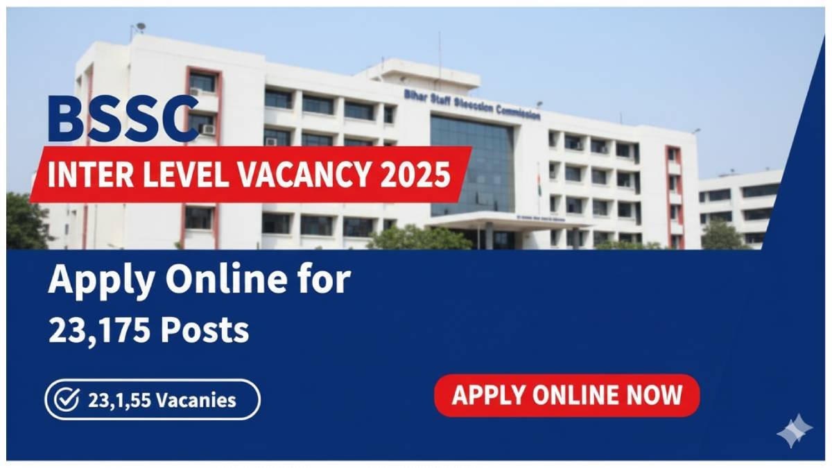 BSSC Inter Level Vacancy 2025