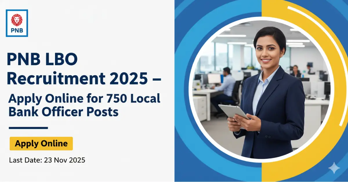 PNB LBO Recruitment 2025