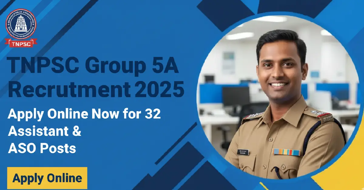 TNPSC Group 5A Recruitment 2025