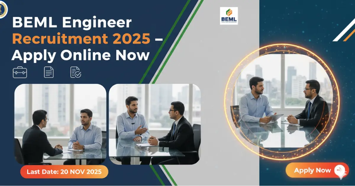 BEML Engineer Recruitment 2025