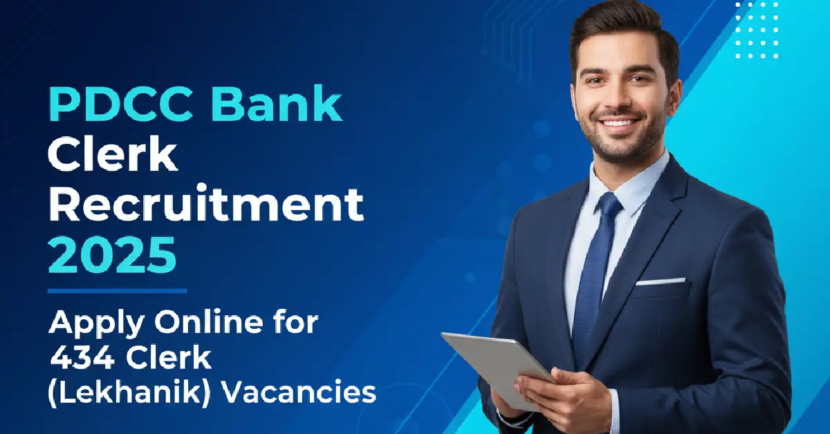 PDCC Bank Clerk Recruitment 2025
