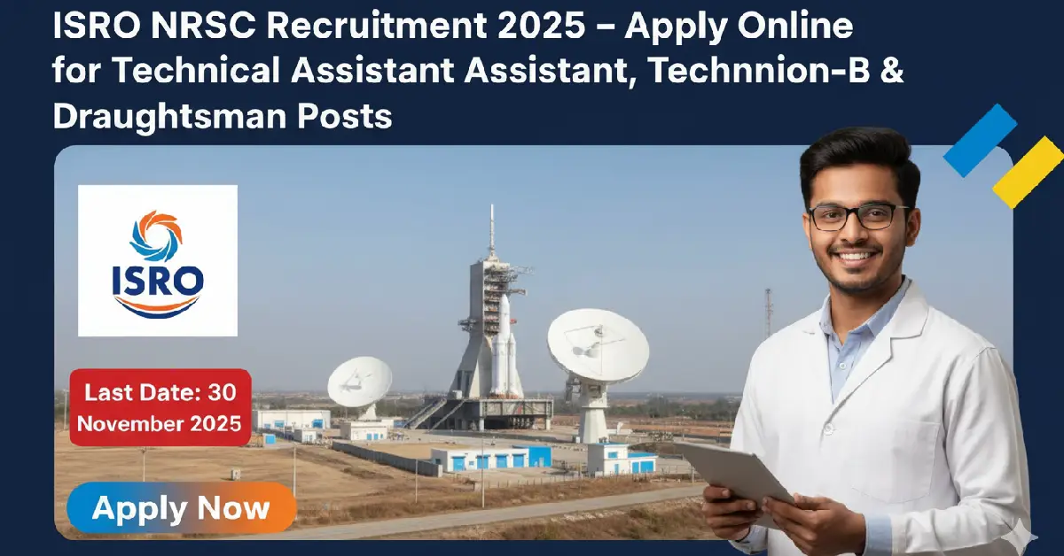ISRO NRSC Recruitment 2025