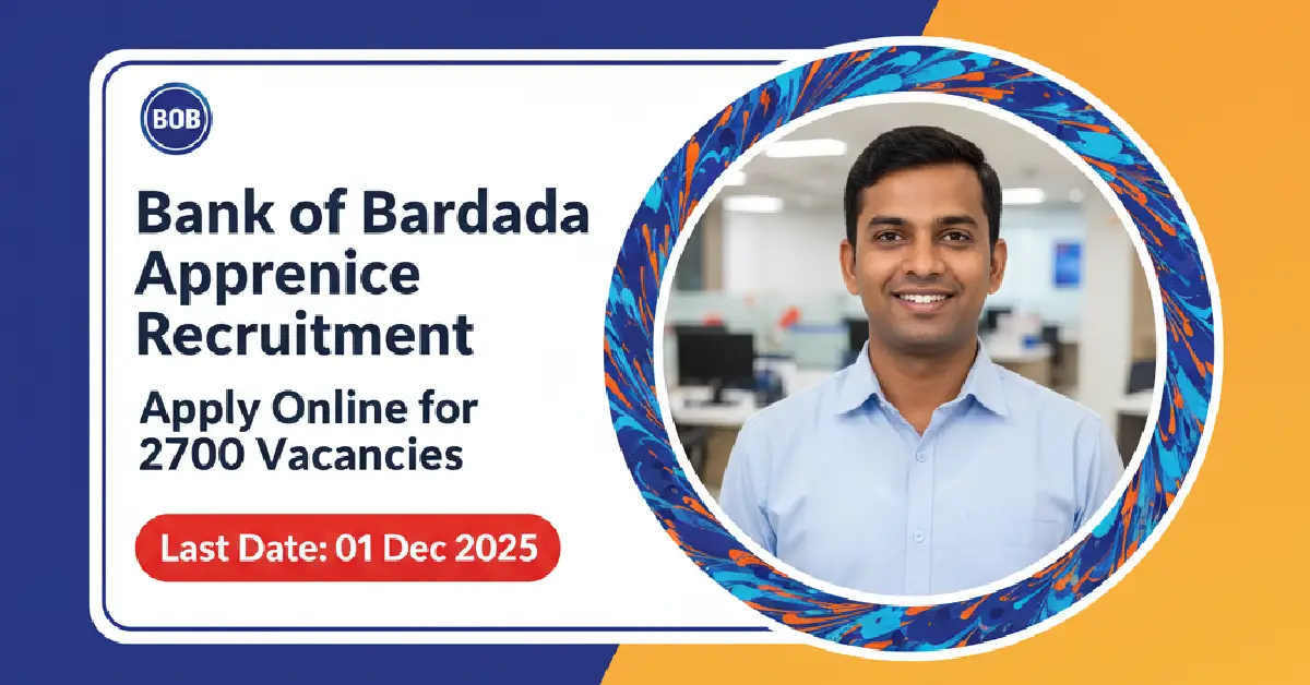 Bank of Baroda Apprentice Recruitment 2025