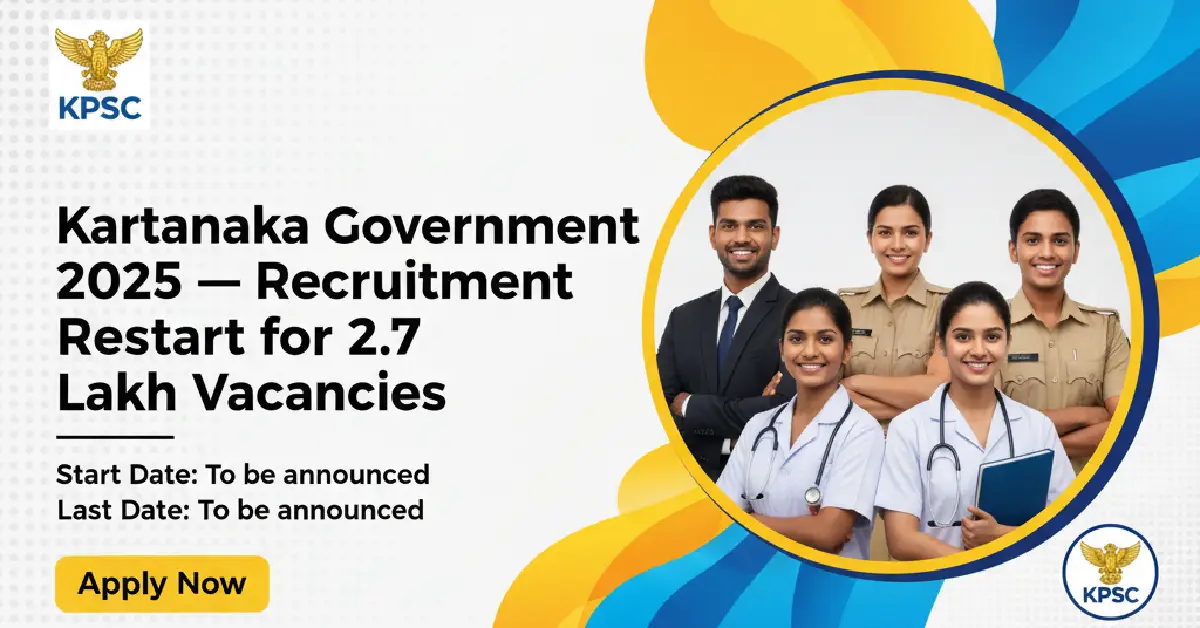 Karnataka Government Jobs 2025
