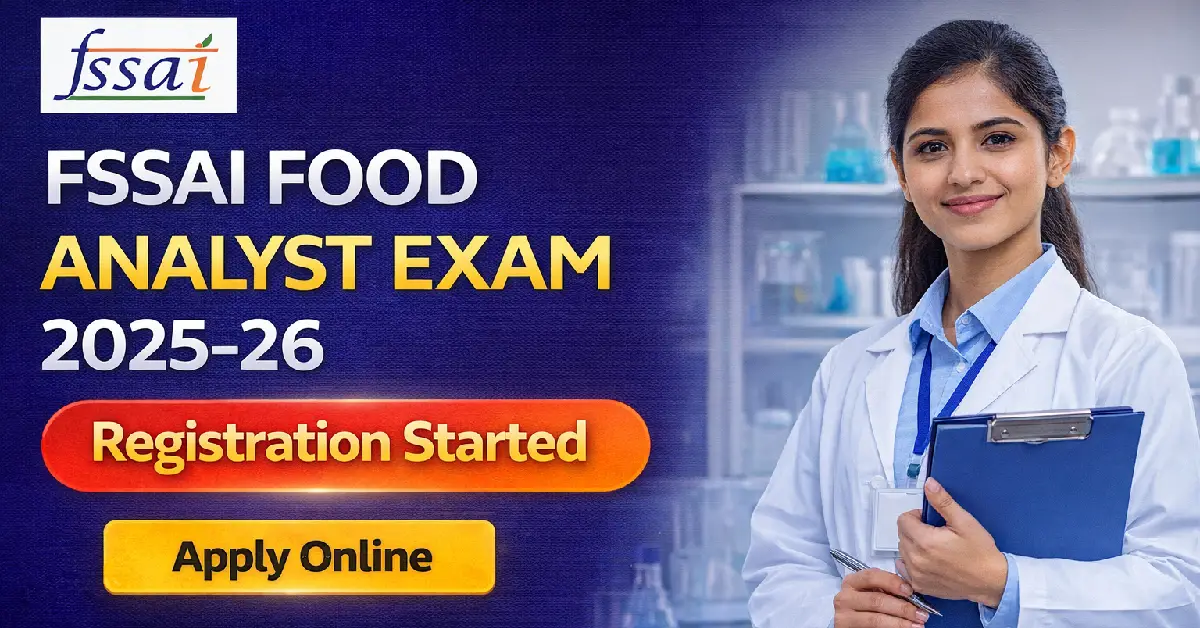 FSSAI Food Analyst Exam 2025