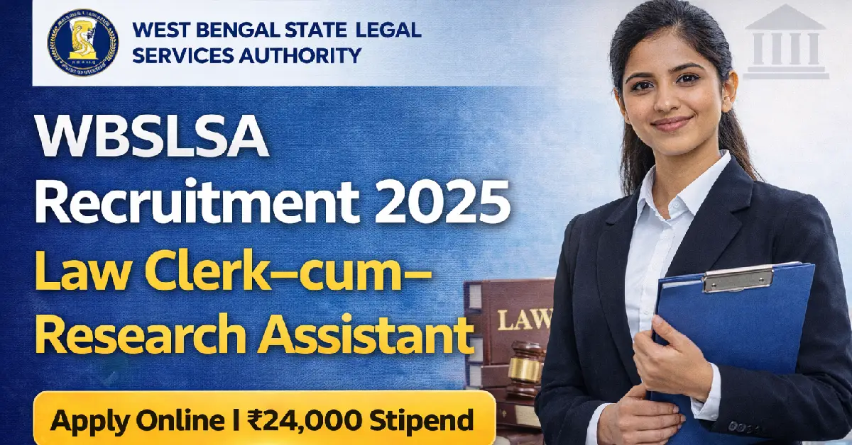 WBSLSA Recruitment 2025