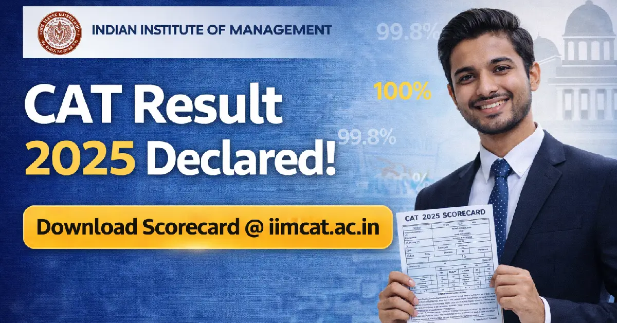 CAT Result 2025