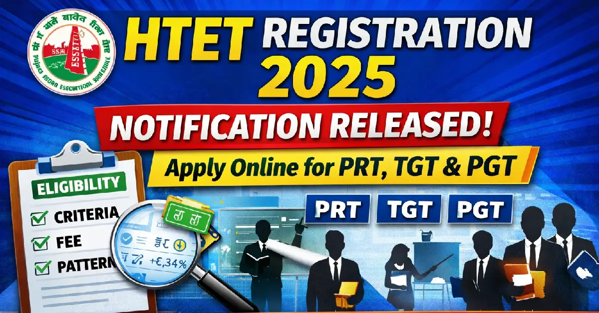 HTET Registration 2025