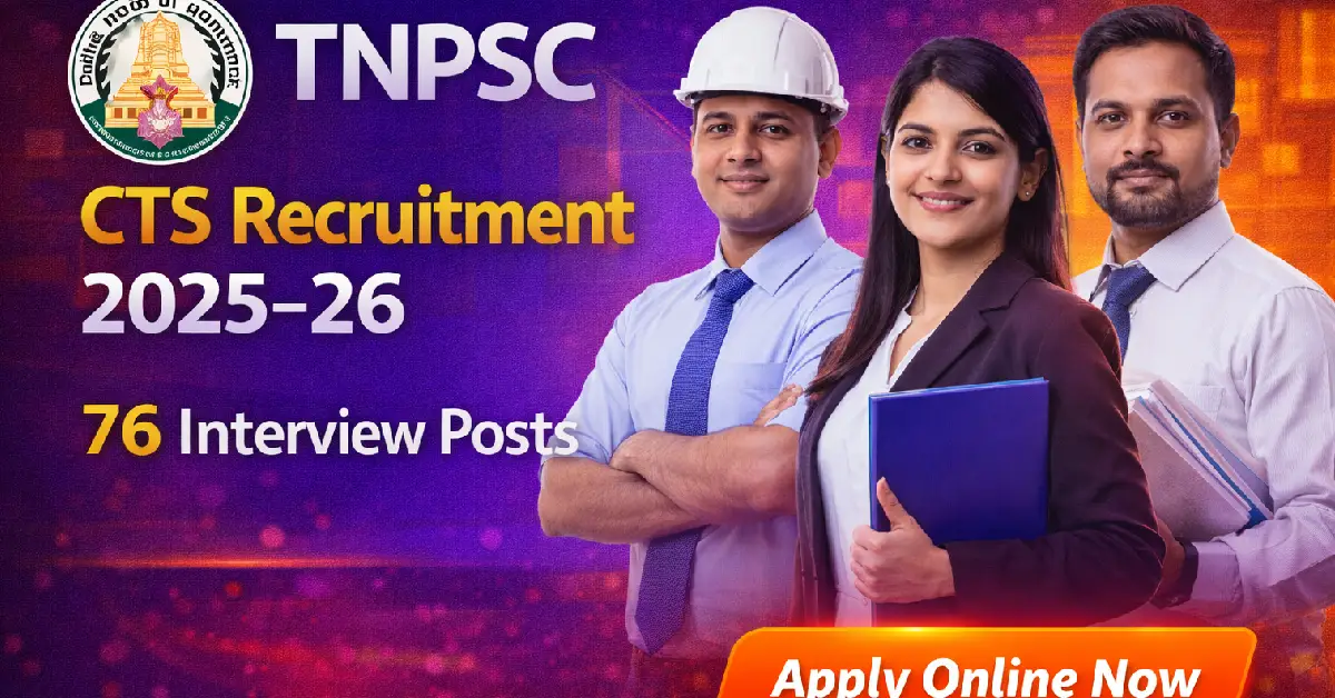 TNPSC CTS Recruitment 2025