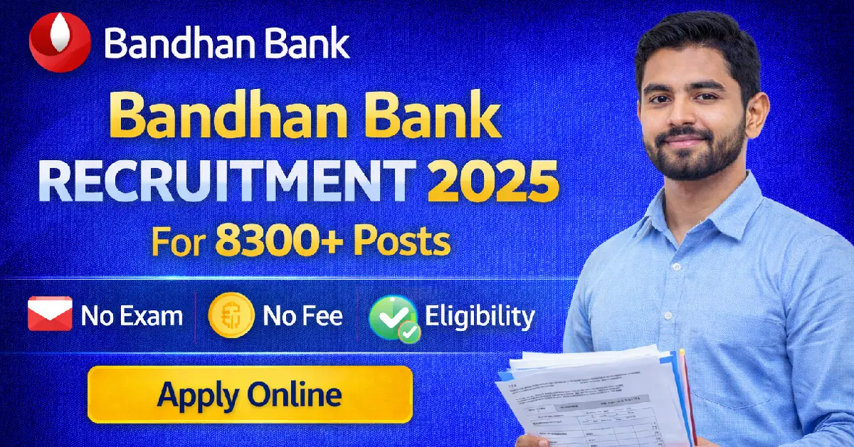 Bandhan Bank Recruitment 2025