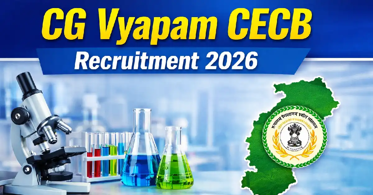 CG Vyapam CECB Recruitment 2026