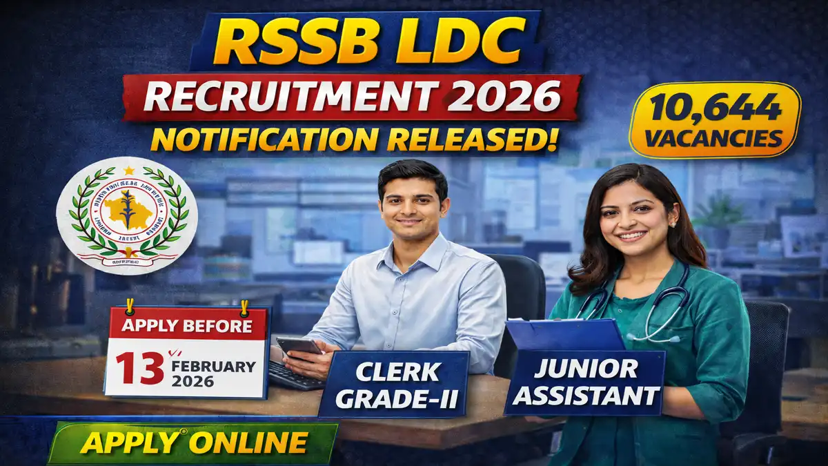RSSB LDC Recruitment 2026