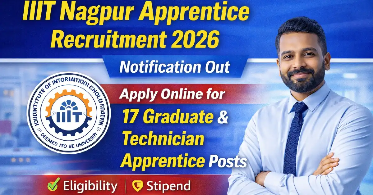 IIIT Nagpur Apprentice Recruitment 2026