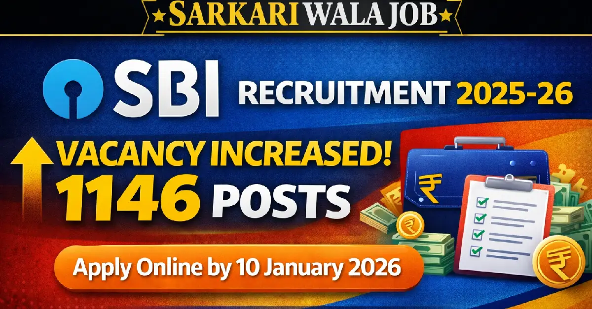 SBI SCO Recruitment 2025-26