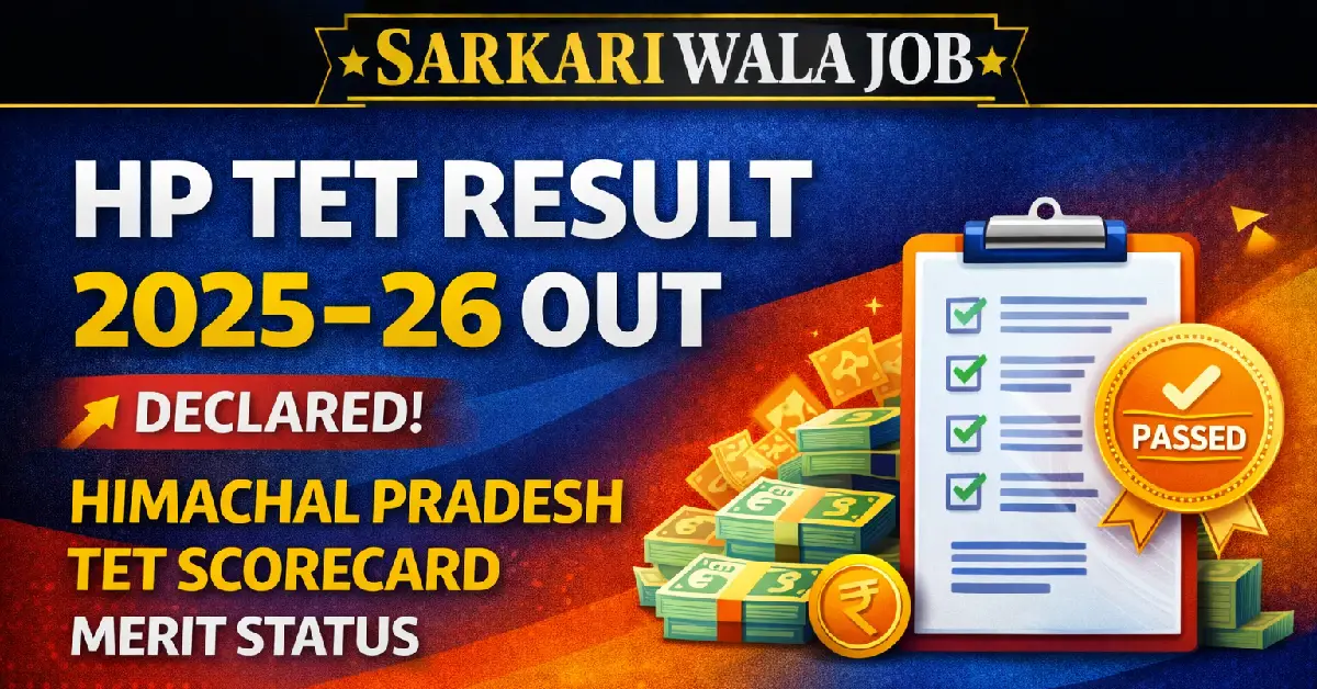 HP TET Result 2025