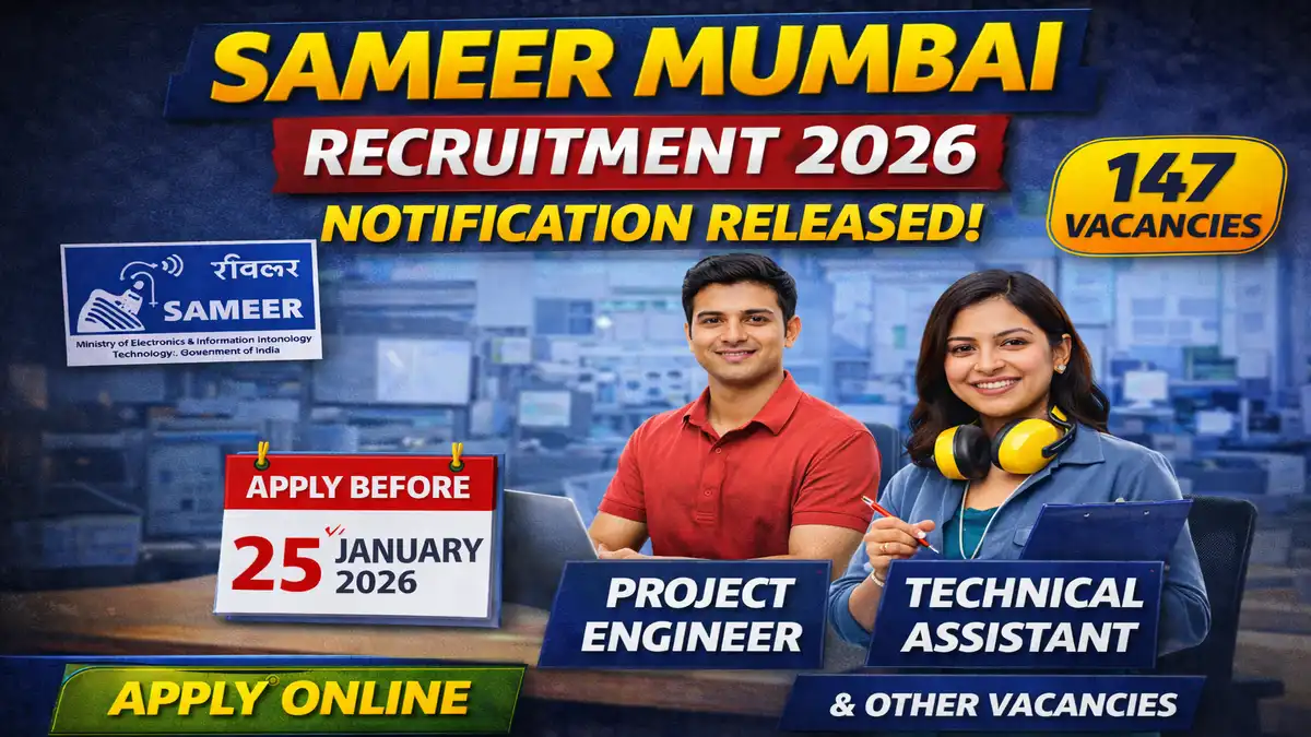 SAMEER Mumbai Recruitment 2026