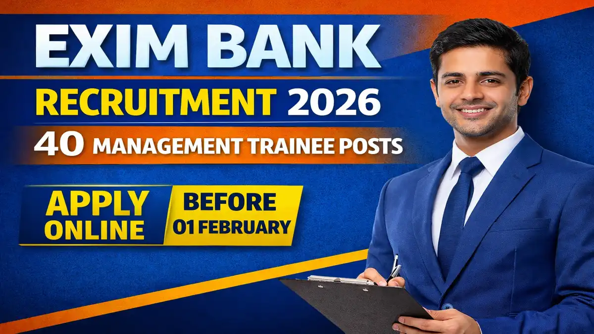 EXIM Bank Recruitment 2026