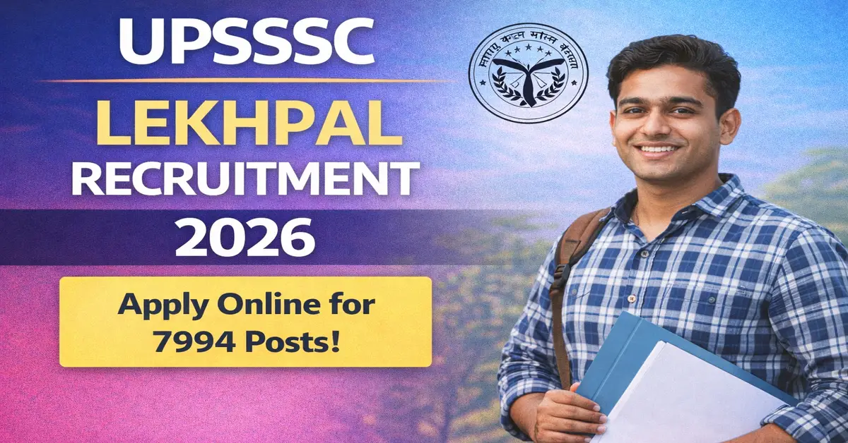 UPSSSC Lekhpal Recruitment 2026