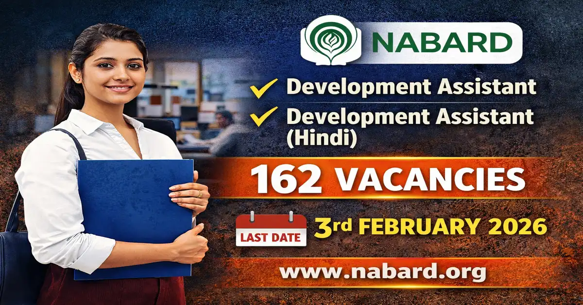 NABARD Development Assistant Recruitment 2026