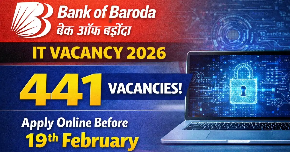 Bank of Baroda IT Vacancy 2026