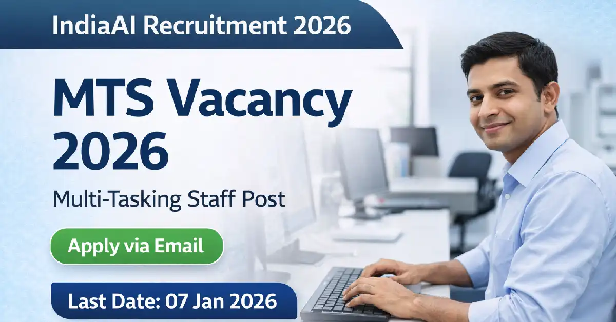 IndiaAI MTS Recruitment 2026