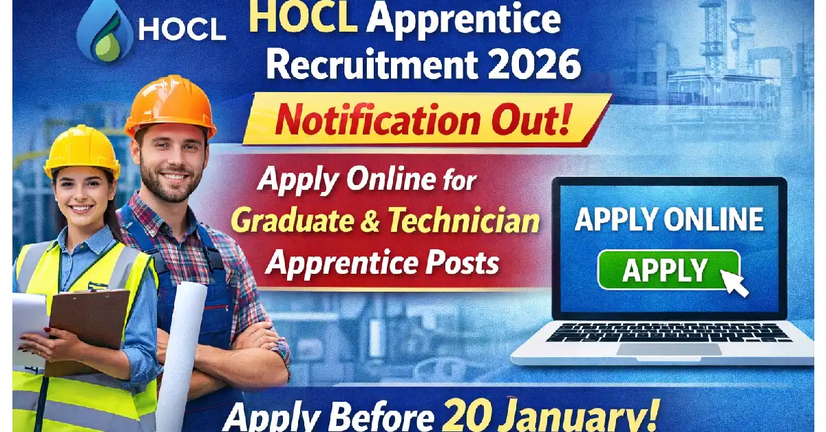 HOCL Apprentice Recruitment 2026