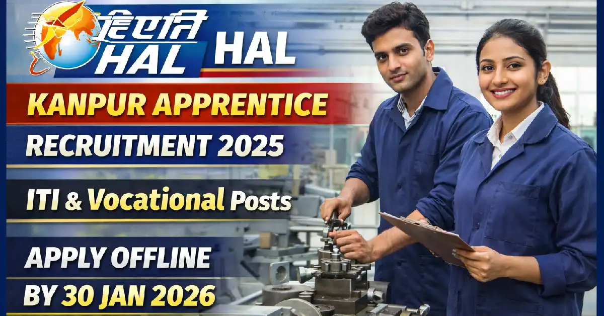 HAL Kanpur Apprentice Recruitment 2026