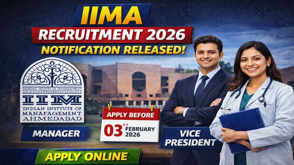 IIMA Recruitment 2026