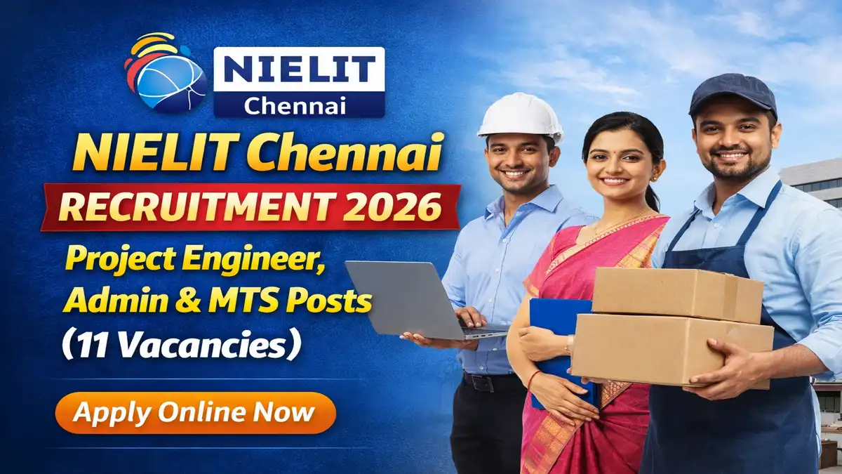NIELIT Chennai Recruitment 2026