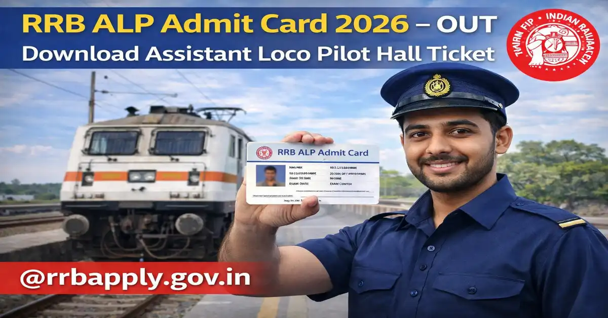 RRB ALP Admit Card 2026