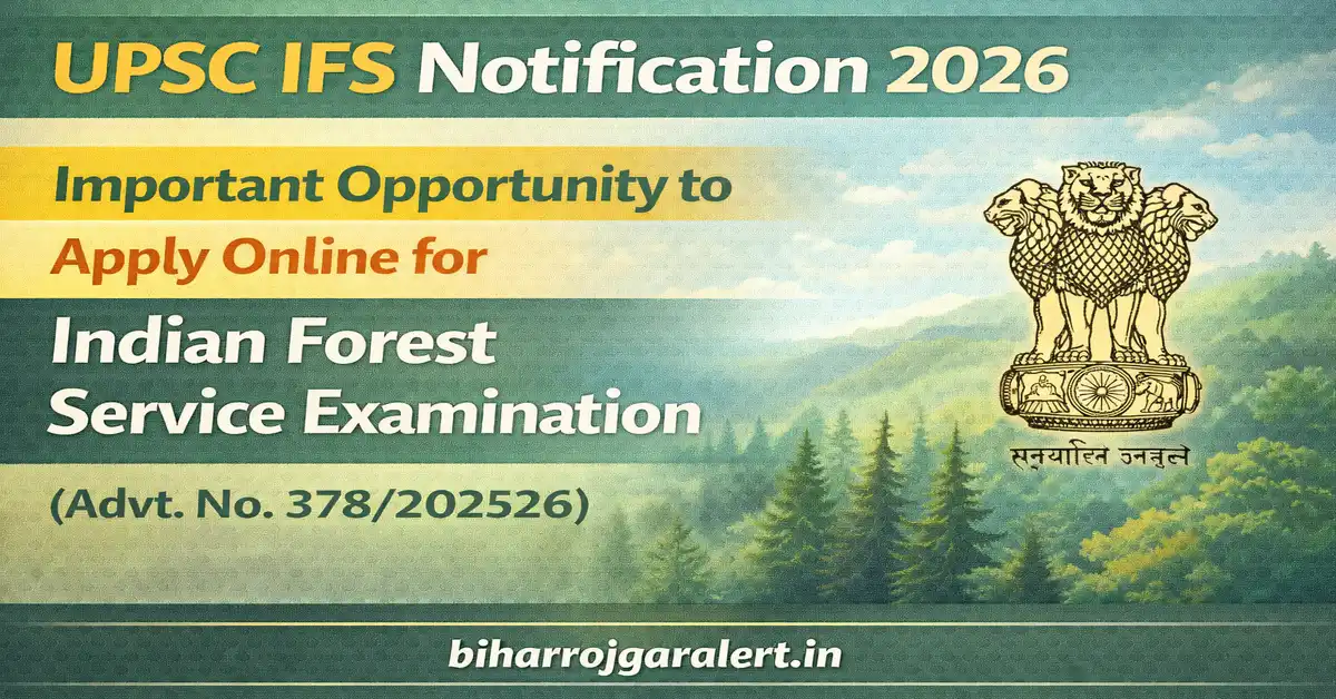 UPSC IFS Notification 2026