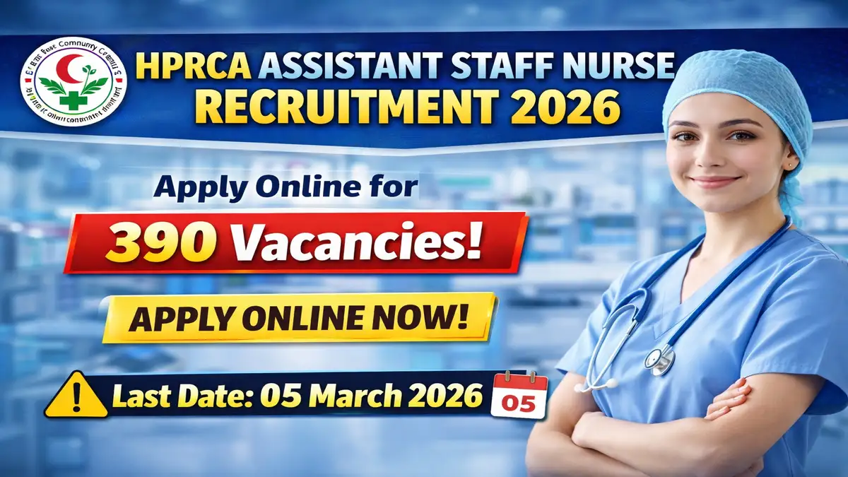 HPRCA Assistant Staff Nurse Recruitment 2026
