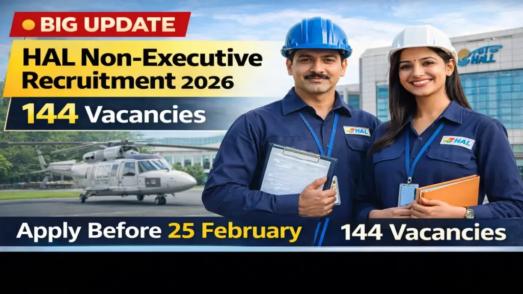 HAL Non-Executive Recruitment 2026