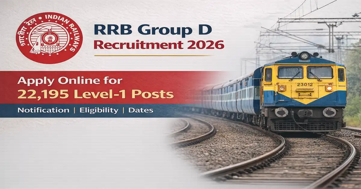 RRB Group D Recruitment 2026