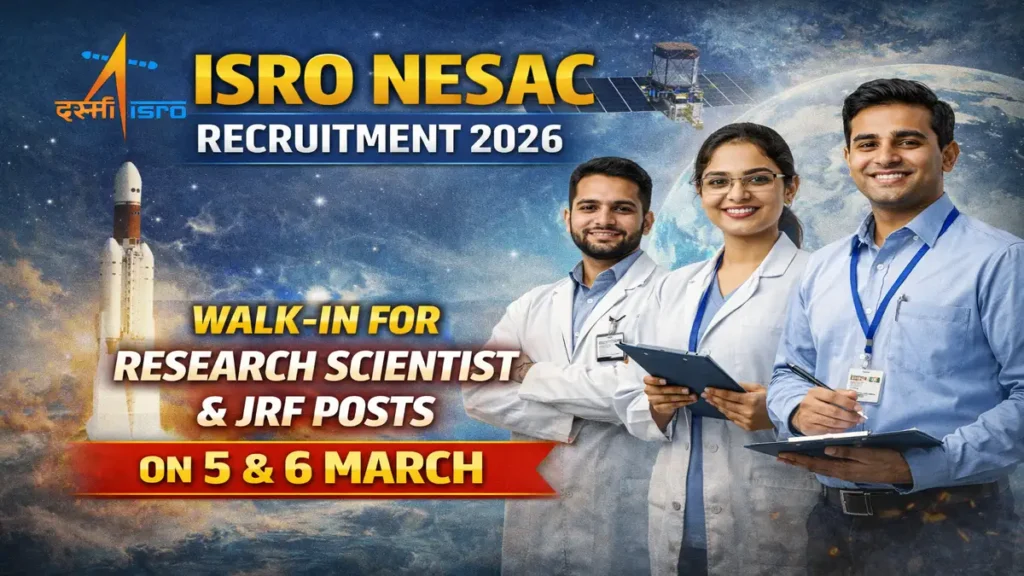 ISRO NESAC Recruitment 2026
