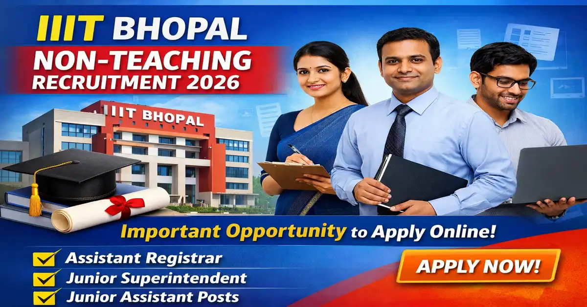 IIIT Bhopal Non-Teaching Recruitment 2026