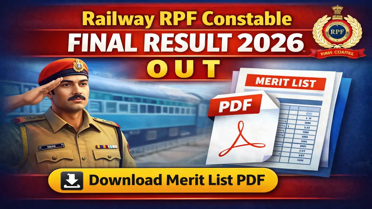 RPF Constable Final Result 2026