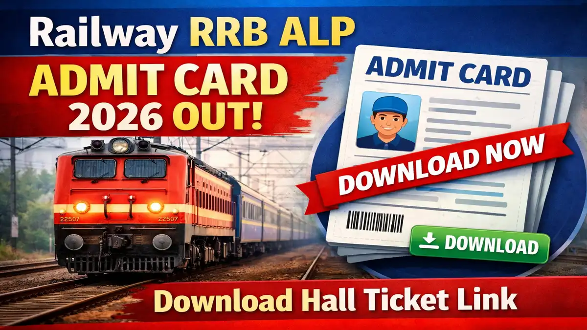 Railway ALP Admit Card 2026