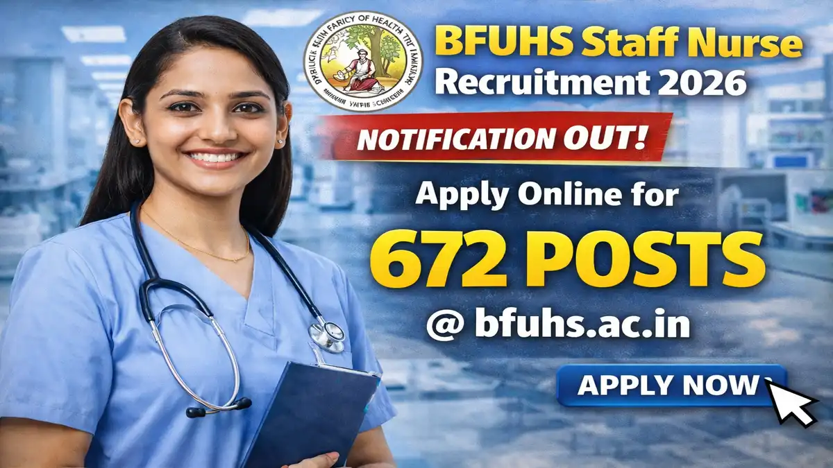 BFUHS Staff Nurse Recruitment 2026