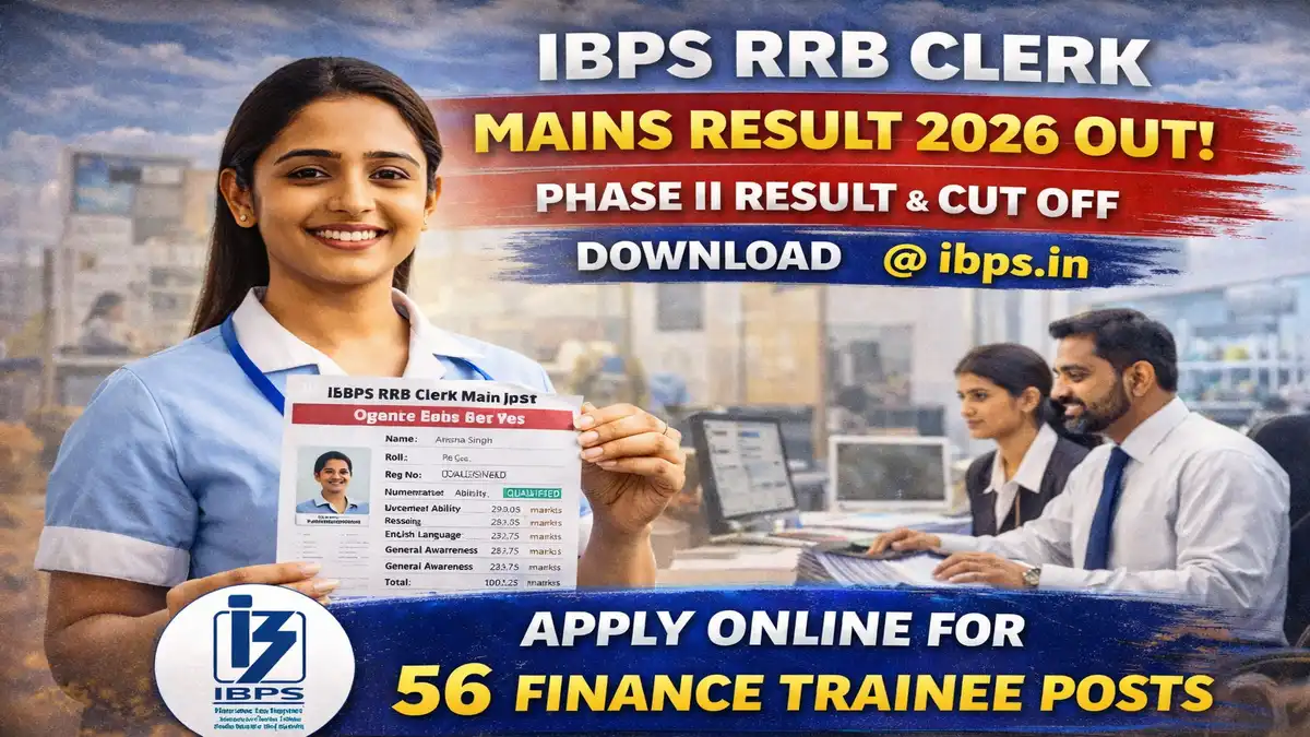 IBPS RRB Clerk Mains Result 2026