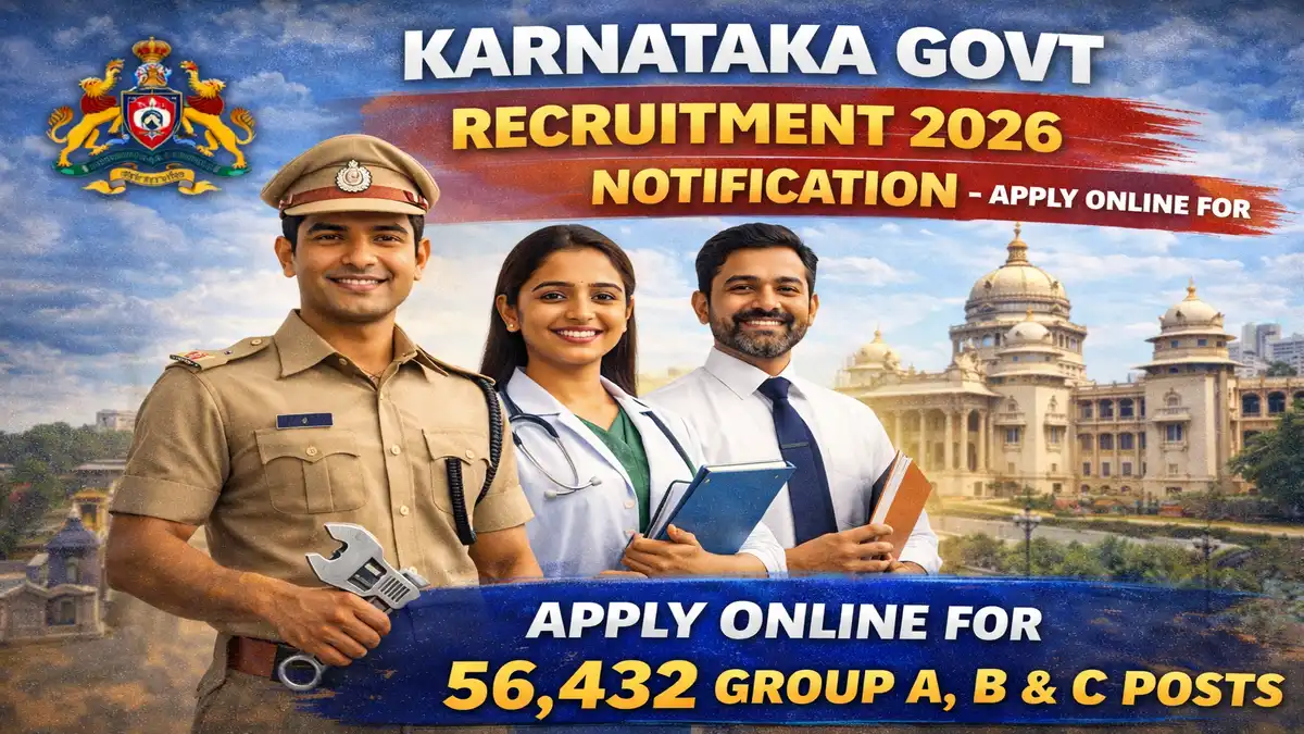 Karnataka Govt Recruitment 2026