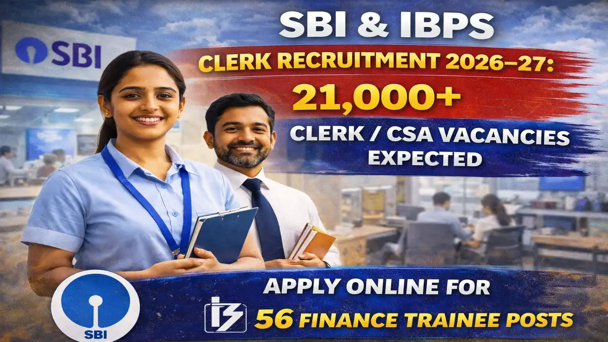 SBI & IBPS Clerk Recruitment 2026–27
